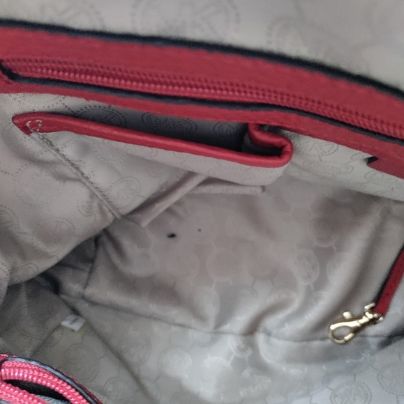 Michael Kors Large Riley 🎒 Red Purse - Picture 11 of 14